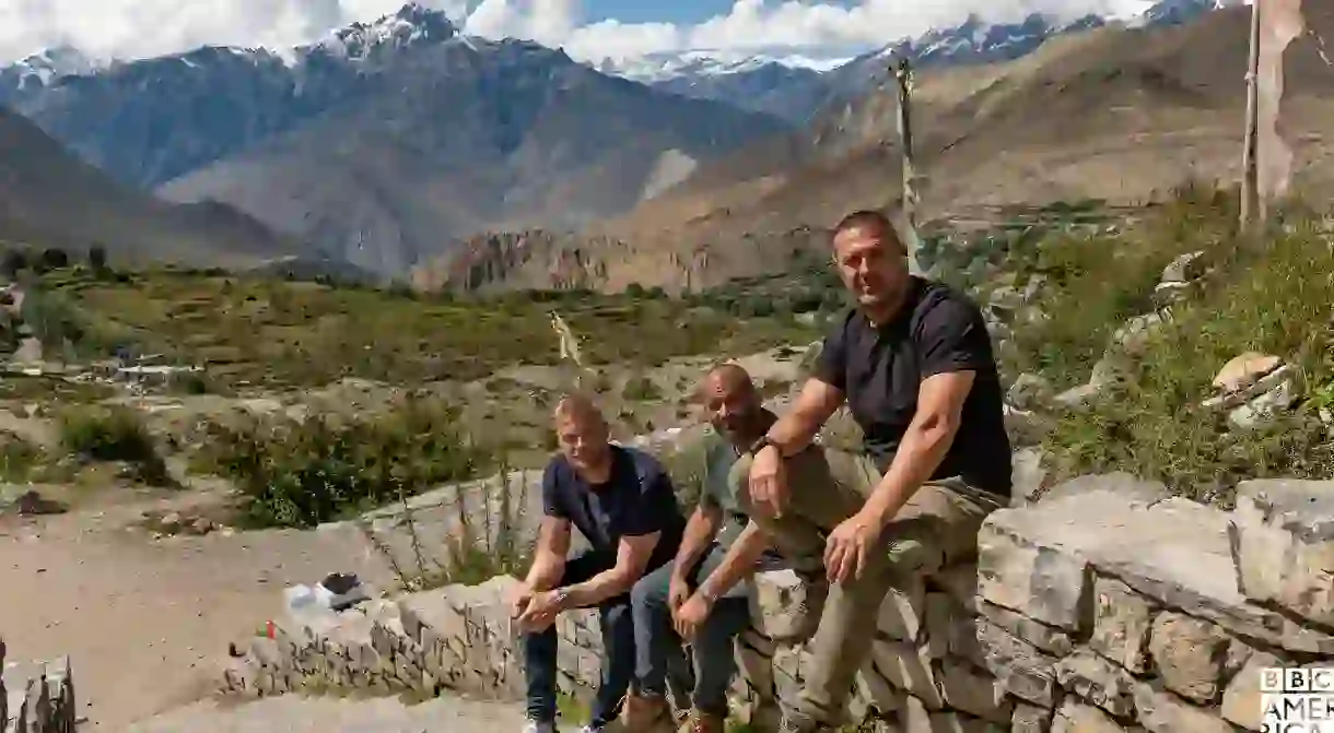 Top Gear presenters Freddie Flintoff, Chris Harris and Paddy McGuinness visit Nepal for a 2019 Christmas special