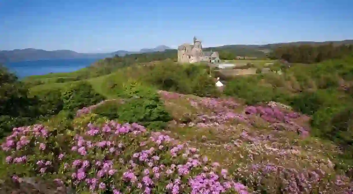 Stay in one of Scotlands incredible castles, such as Glengorm, on the Isle of Mull