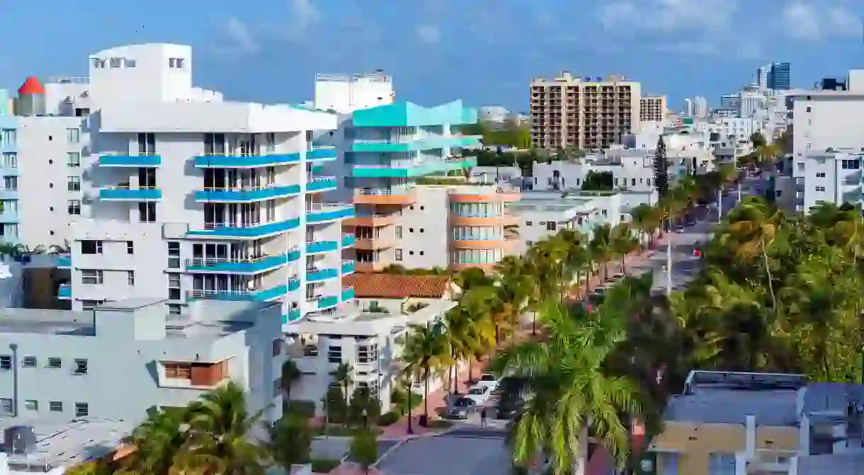 Ocean Drive is home to some of Miamis most stylish hotels