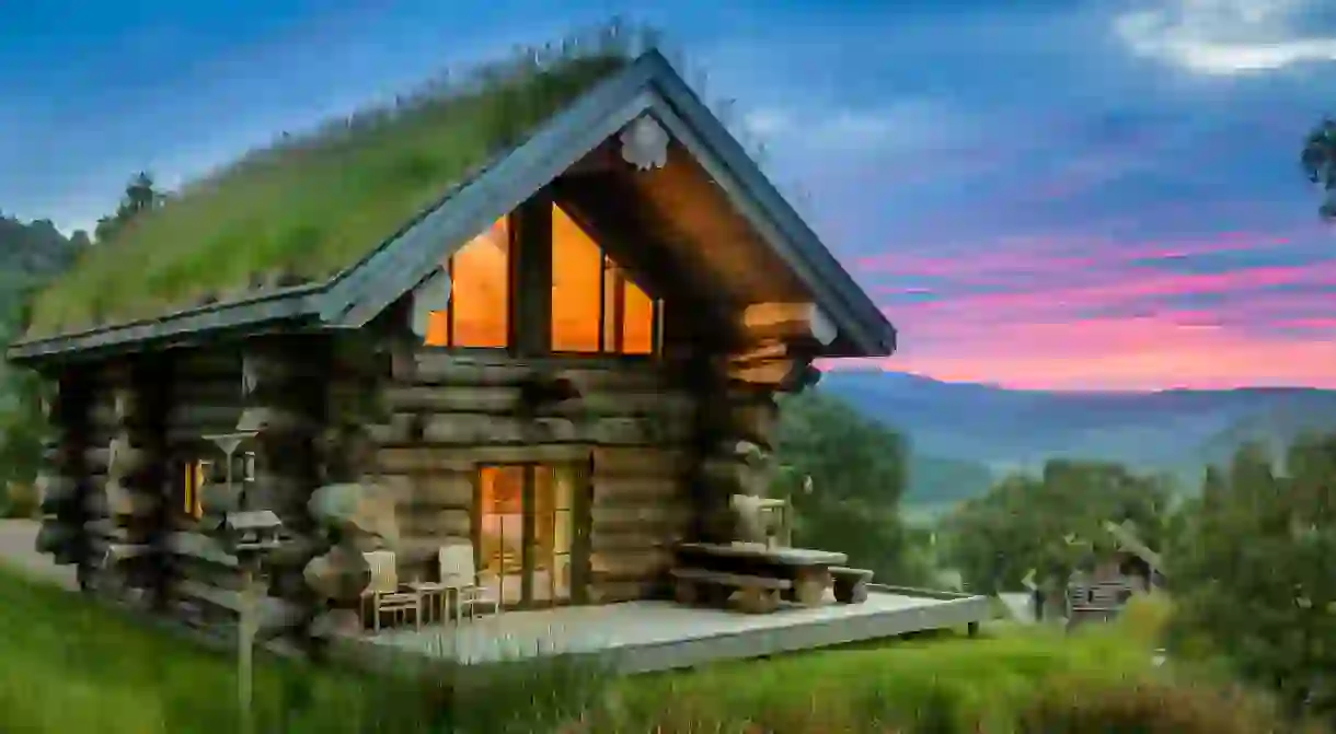 Eagle Brae is an ecolodge nestled in the Scottish Highlands