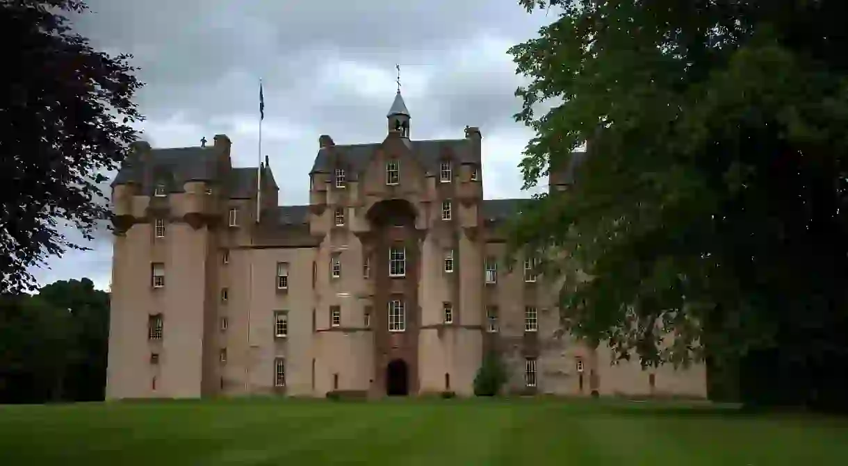 Europe has many spooky castles that are said to be haunted, including Fyvie in Aberdeenshire