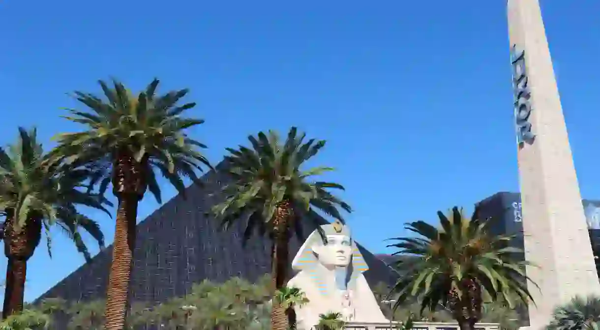 The Luxor is one of the largest hotels in the world, with 4,407 rooms