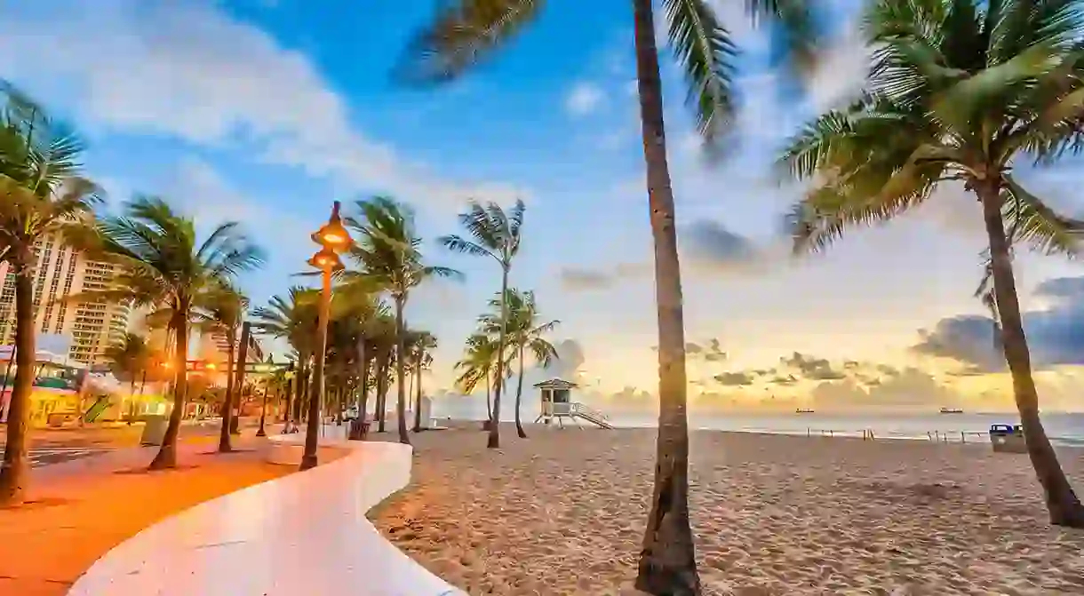 Fort Lauderdale is a sunny city on Floridas southeastern coast