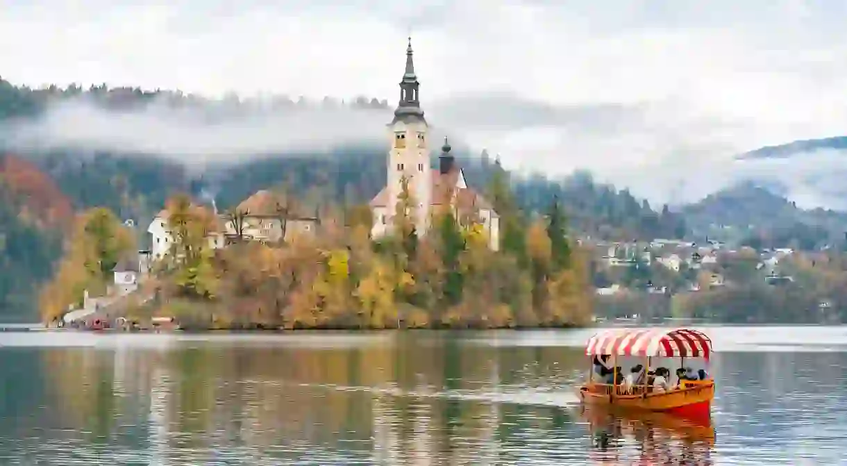 Lake Bled, in Slovenia, has become a popular minimoon destination