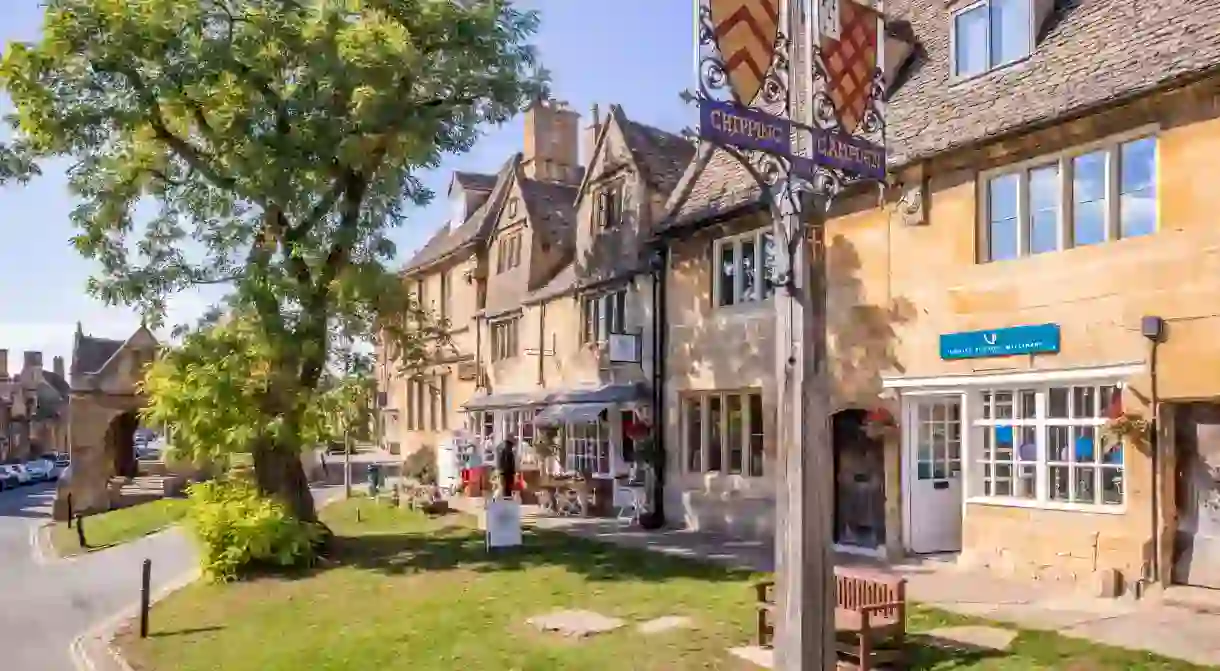 The stone buildings lining the streets of Chipping Campden are picture perfect