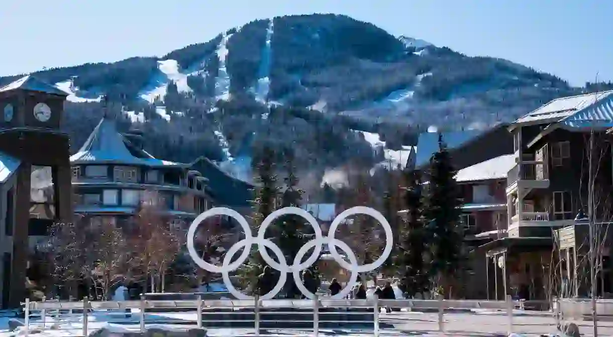 In 2010, Whistler, British Columbia, Canada, hosted the Olympic Winter Games