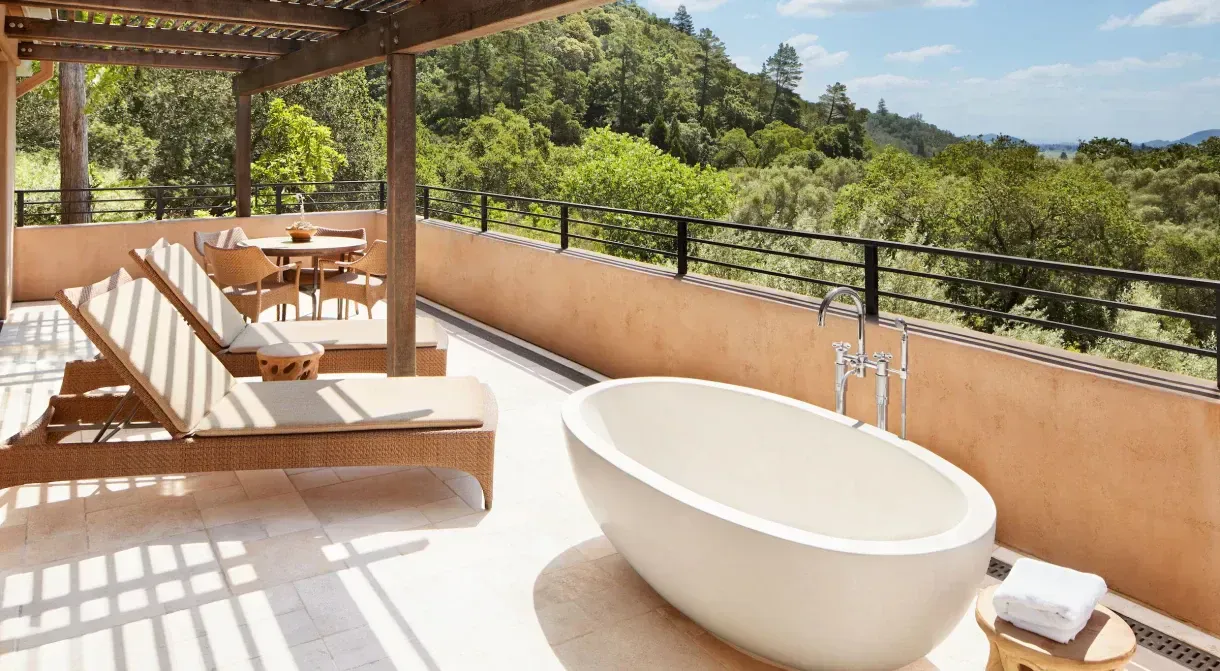 Napa Valley is a great place to unwind at one of its heavenly luxury spa hotels