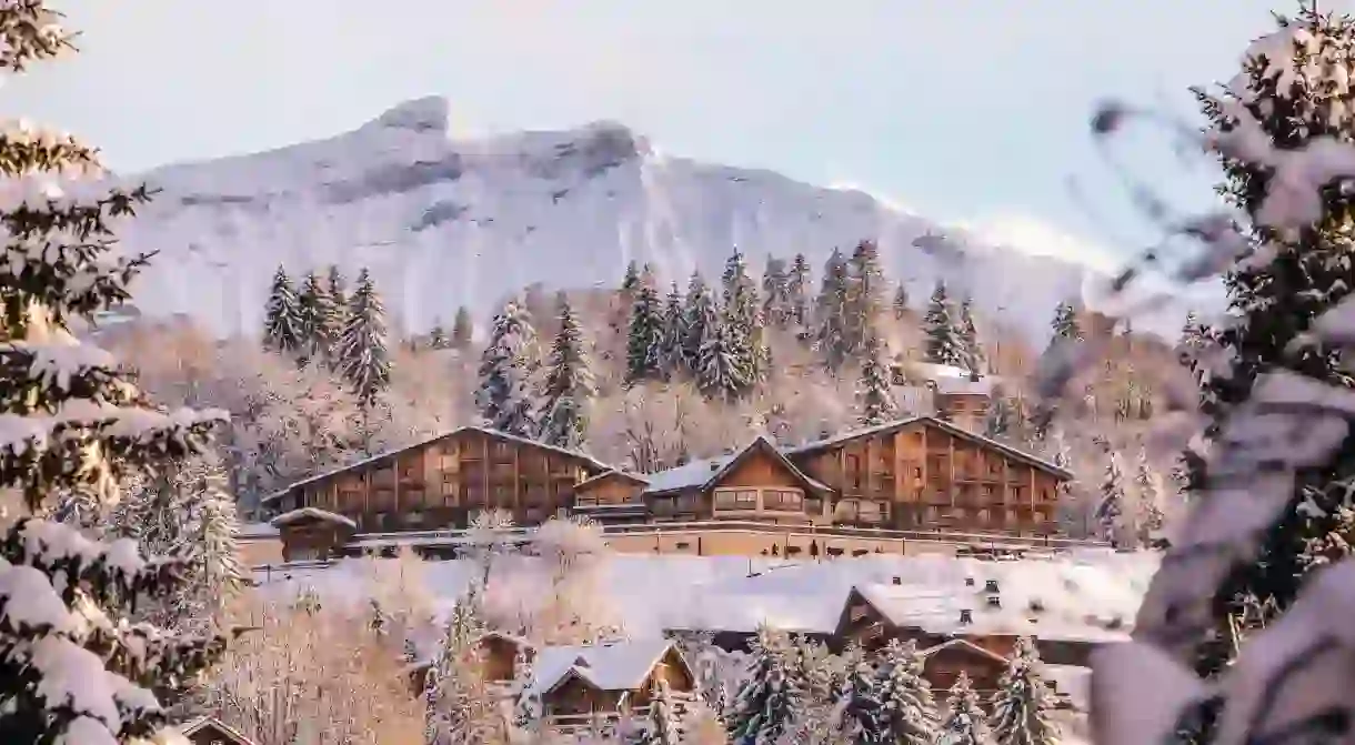 An astonishing view is never far away in star-studded Megève, one of the most prestigious ski resorts in Europe