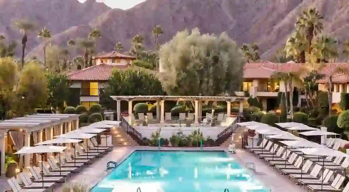 Spending time poolside is a true Californian pastime