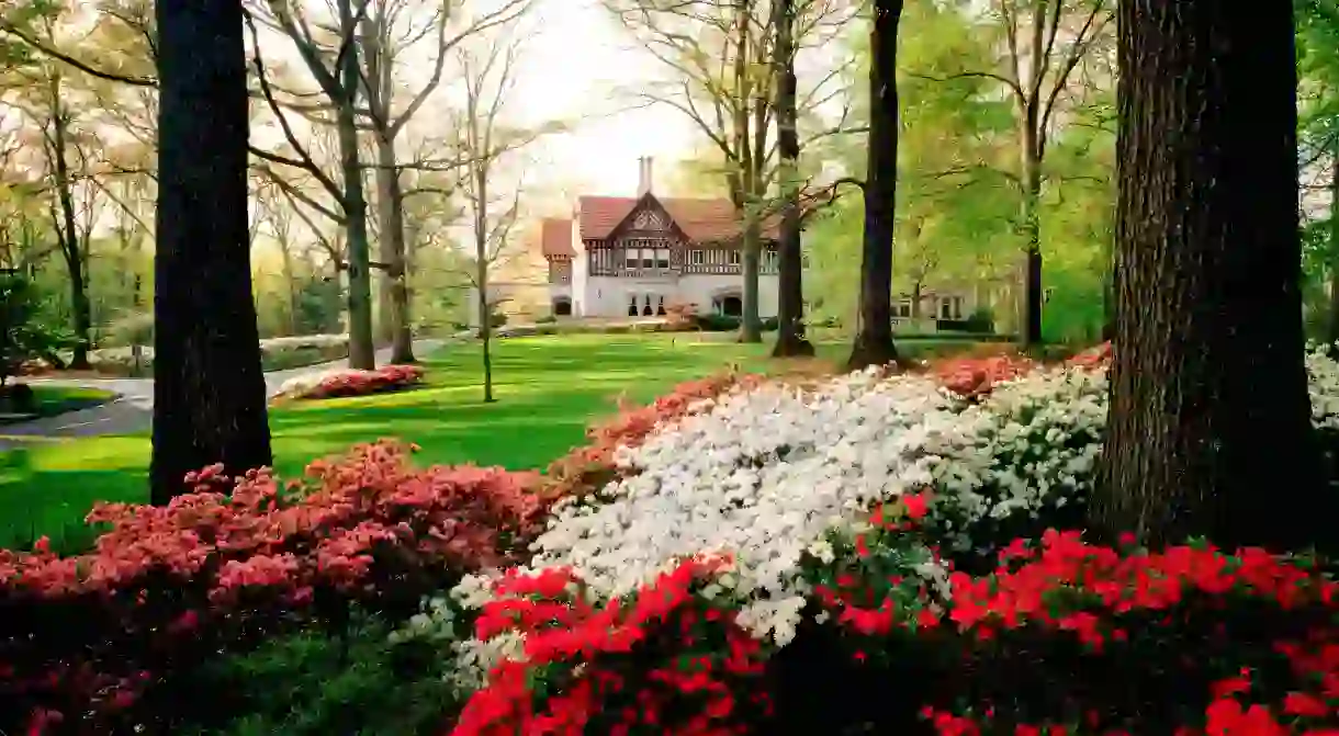 The gorgeous grounds of Callanwolde Fine Arts Center