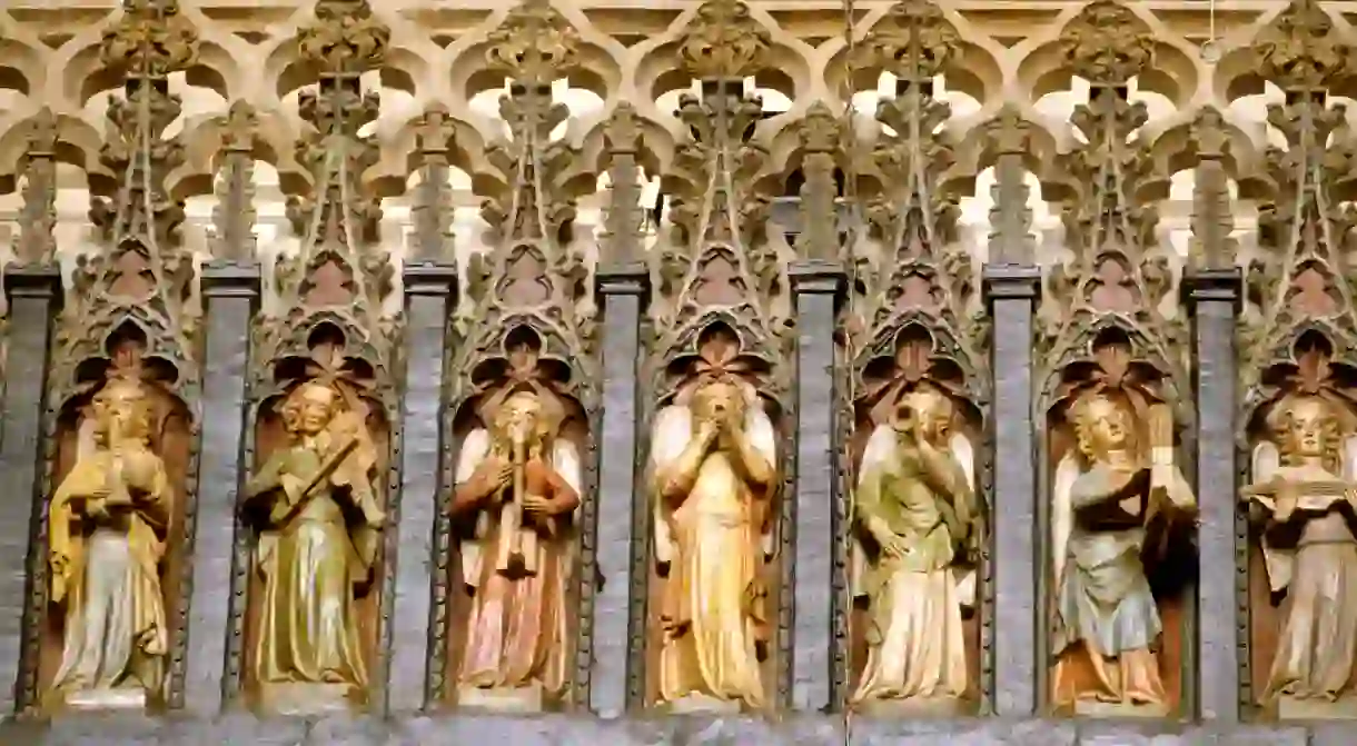 Exeter Cathedral – and its ornate minstrels gallery – is just one of the citys many draws