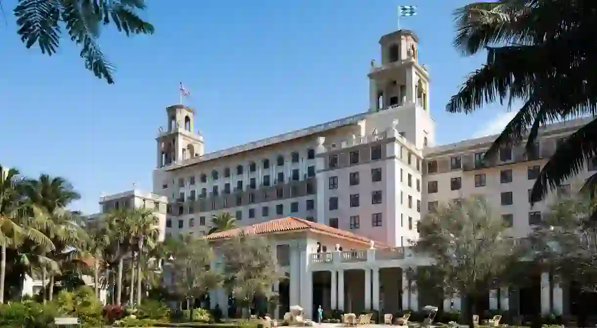 Indulge in a stay at the famous Breakers Palm Beach on your trip to Florida