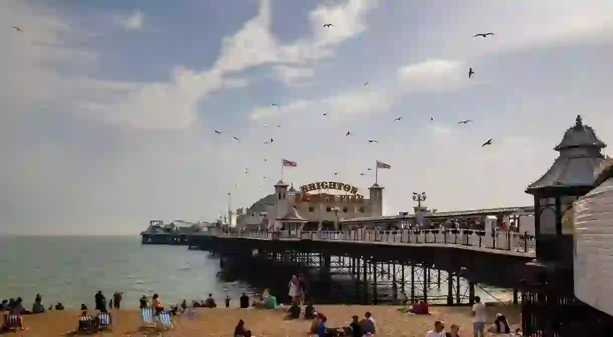 Brighton is a vibrant city where the irregular is regular