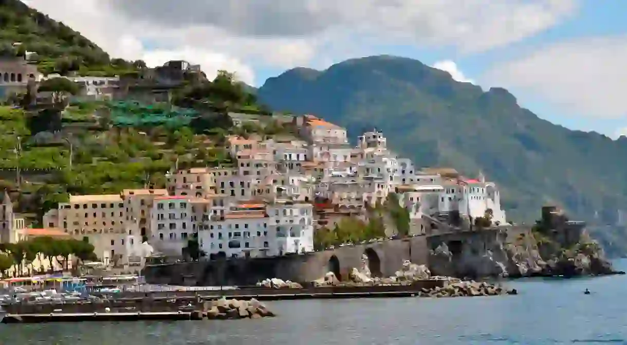 The Hotel Luna Convento in Amalfi boasts incredibly picturesque views over the coastline