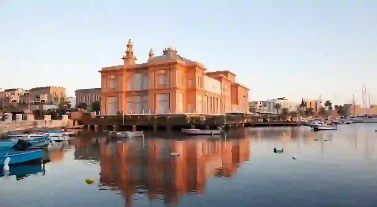 Be sure to visit the impressive Teatro Margherita when you stay at a hotel in Bari