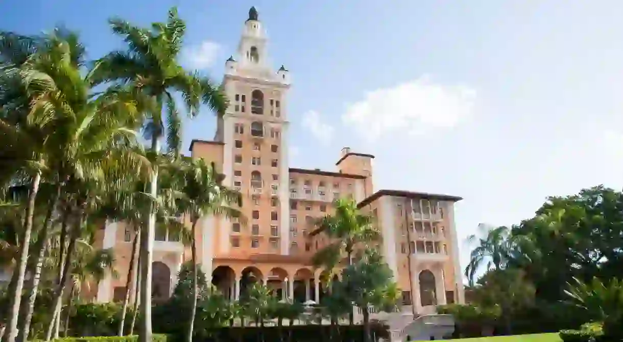 The Biltmore Hotel in Coral Gables has some of the most beautiful balcony views in the state