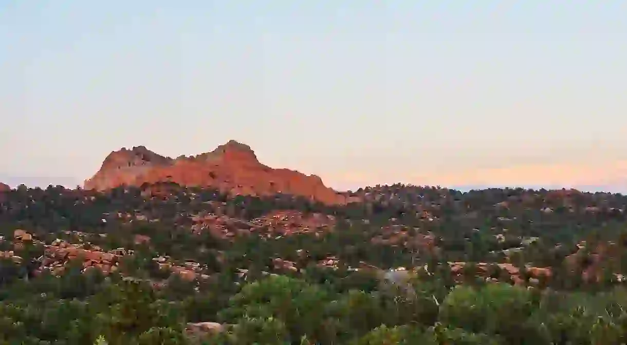 Take in beautiful views from your hotel balcony in Colorado Springs