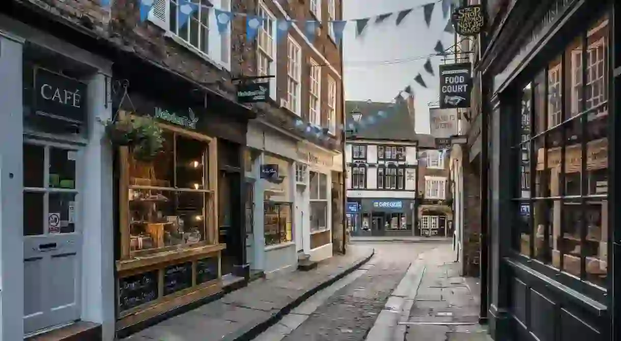 York doesnt get more atmospheric than a quiet morning on the Shambles