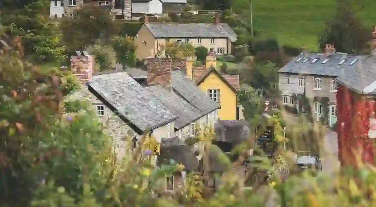 The 14th-century Masons Arms, in the village of Branscombe, oozes Disney charm