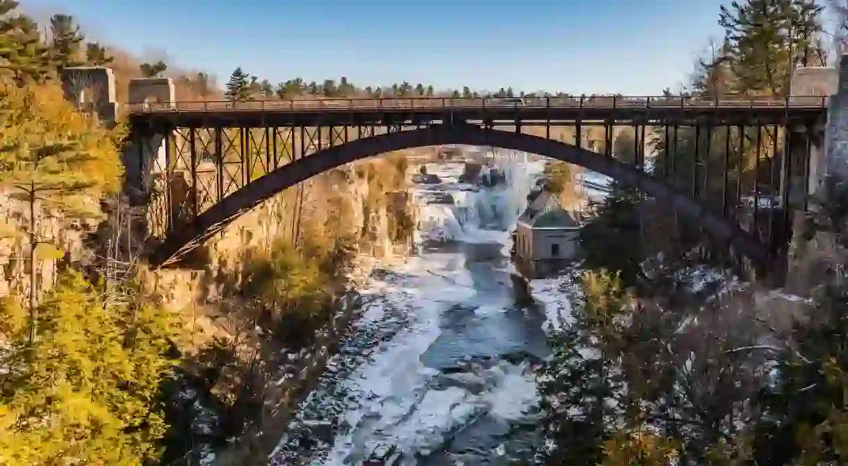 Ausable River at Ausable Chasm, in the Adirondacks of Upstate New York