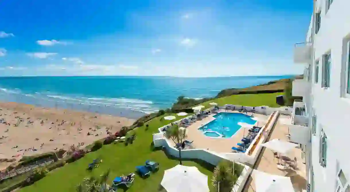 Saunton Sands is a popular spot for locals wanting to escape the crowds on the beach below