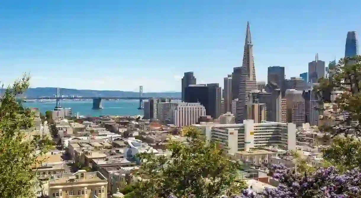 One great way to enjoy San Franciscos stunning city views is from a hotel balcony