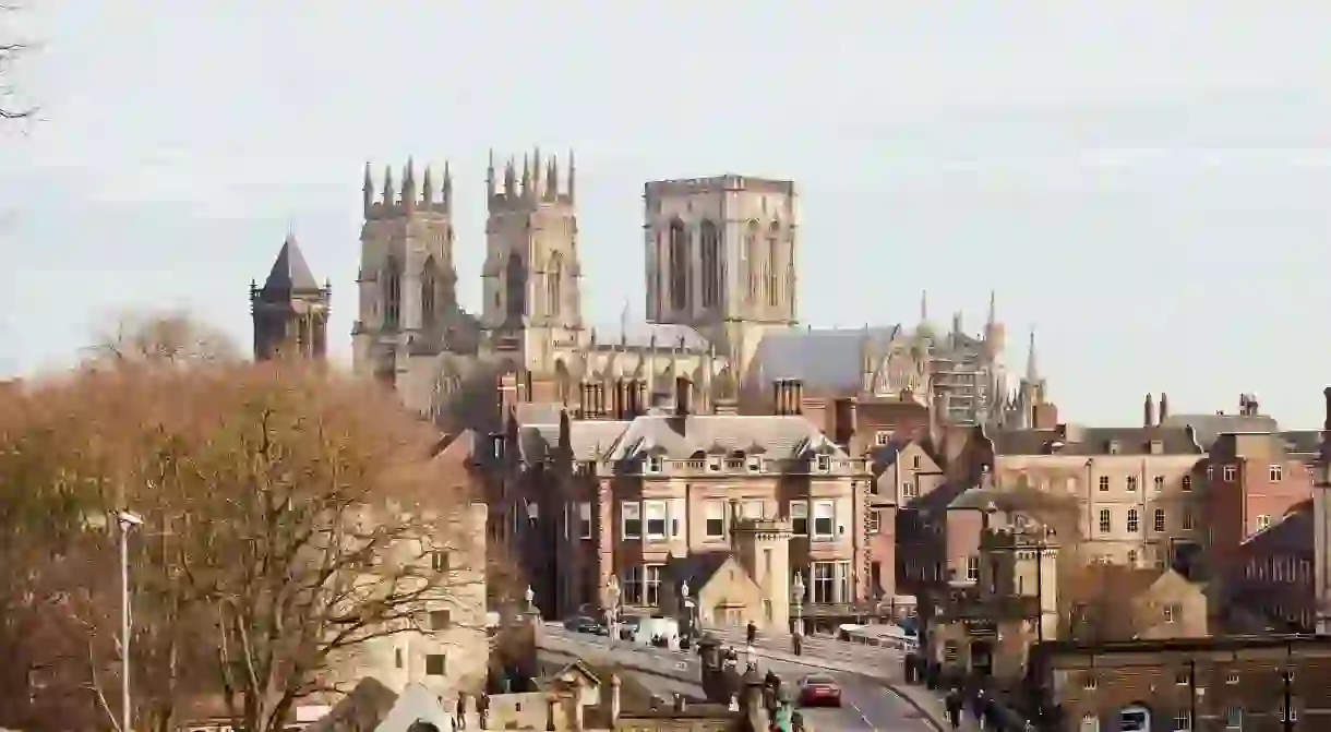 You can catch a glimpse of York Minster from almost anywhere in the charming city of York, including these luxury properties