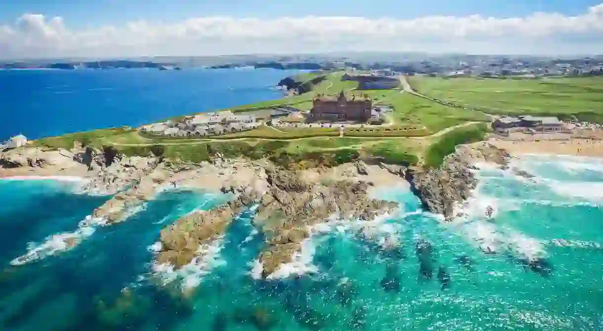 Get special treatment and some serious rest and relaxation at sigh-worthy spa retreats in Cornwall like the Headland Hotel