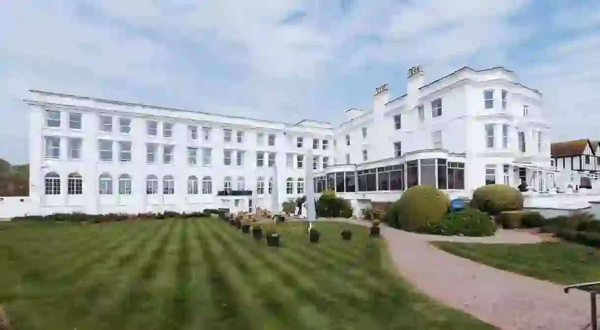 The Palace Hotel and Spa is a grand, regency-era hotel in Paignton