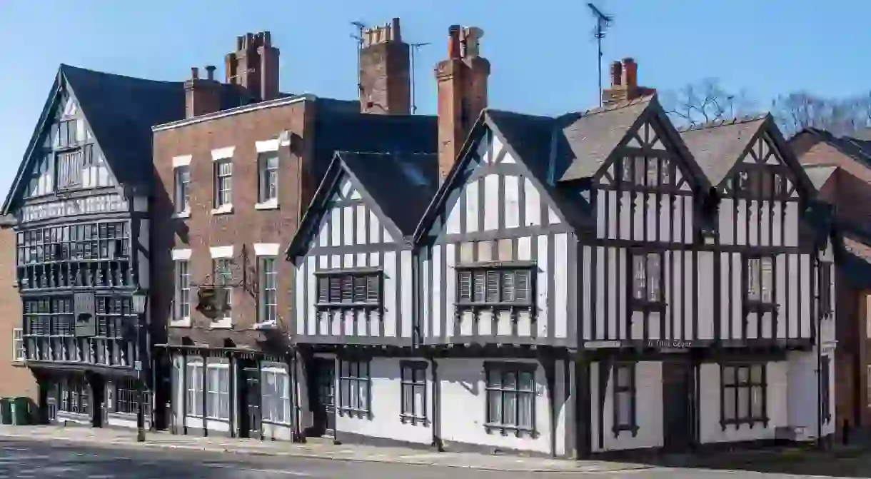 Enjoy the historic architecture as you explore Chester