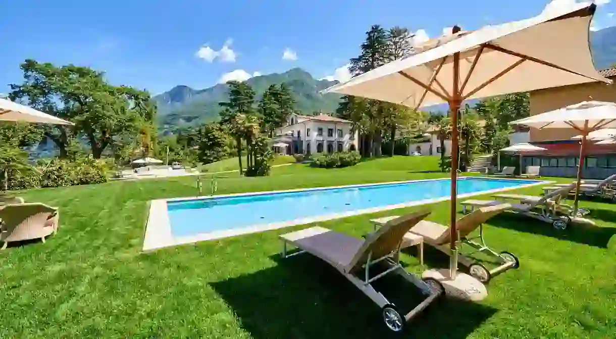 Enjoy mountain views at the Villa Lario Resort Mandello, Italy