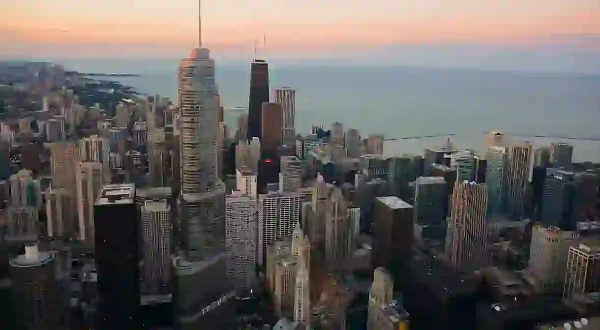 You can enjoy excellent views of Chicago and Lake Michigan from your hotel