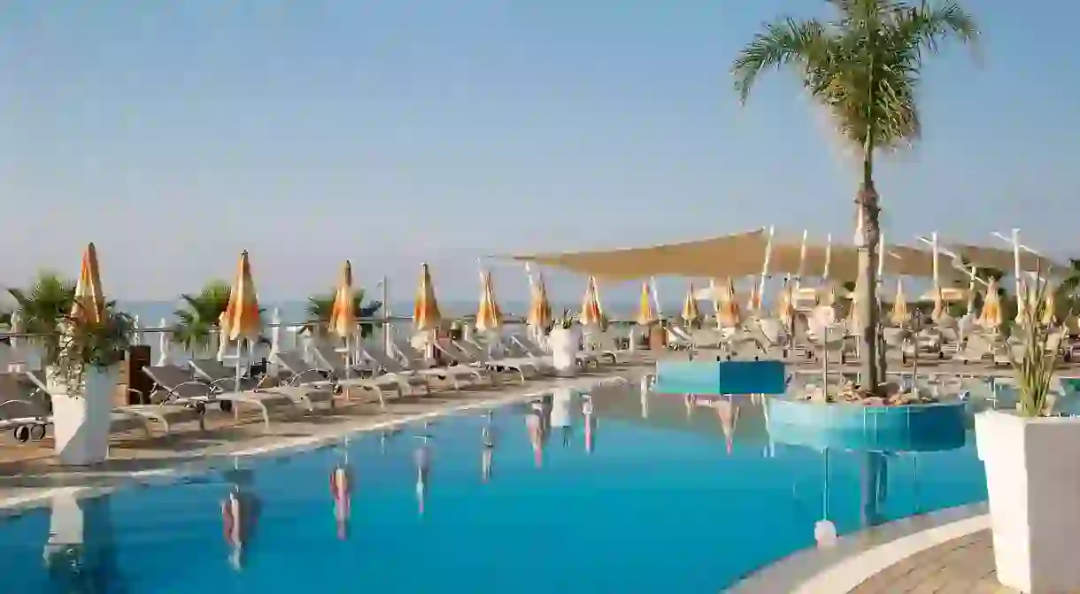 Asterias Beach Hotel in Ayia Napa, Cyprus, will make you feel like youre in paradise