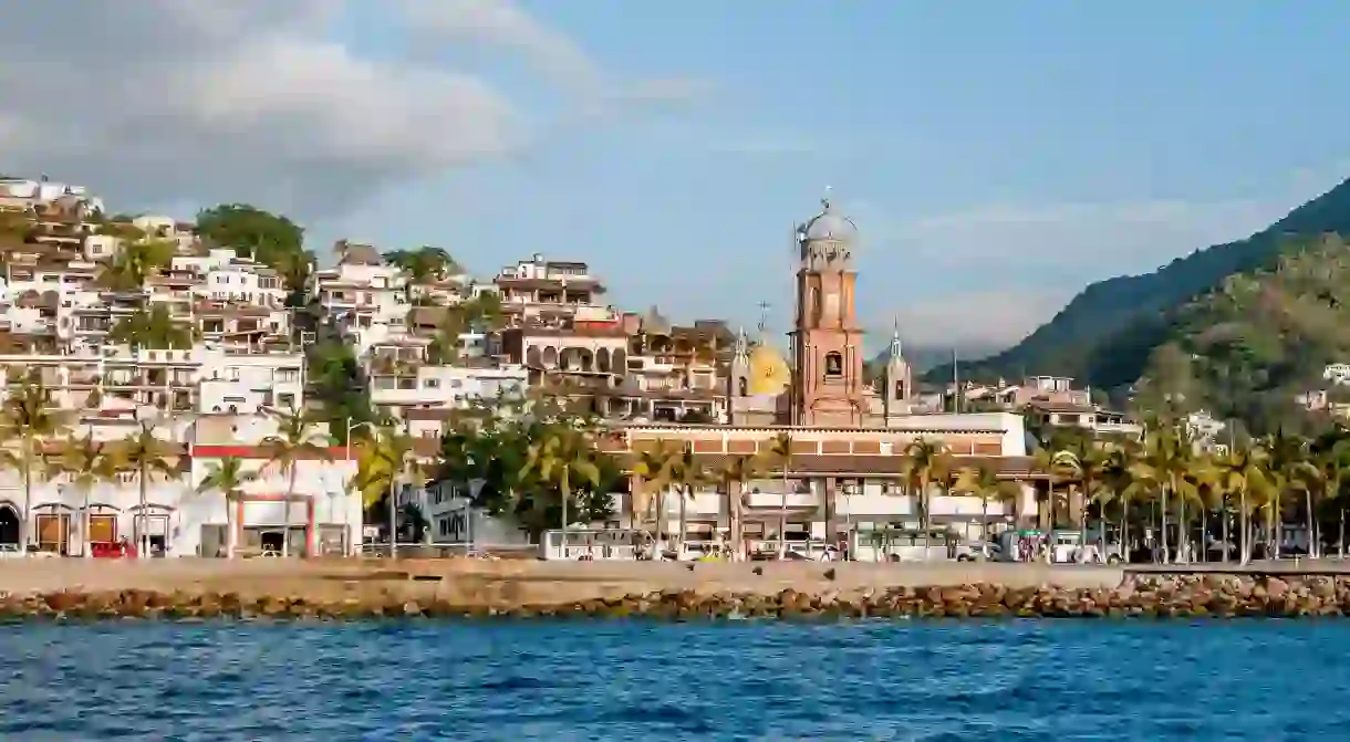 The Malecon Waterfront in downtown Puerto Vallarta