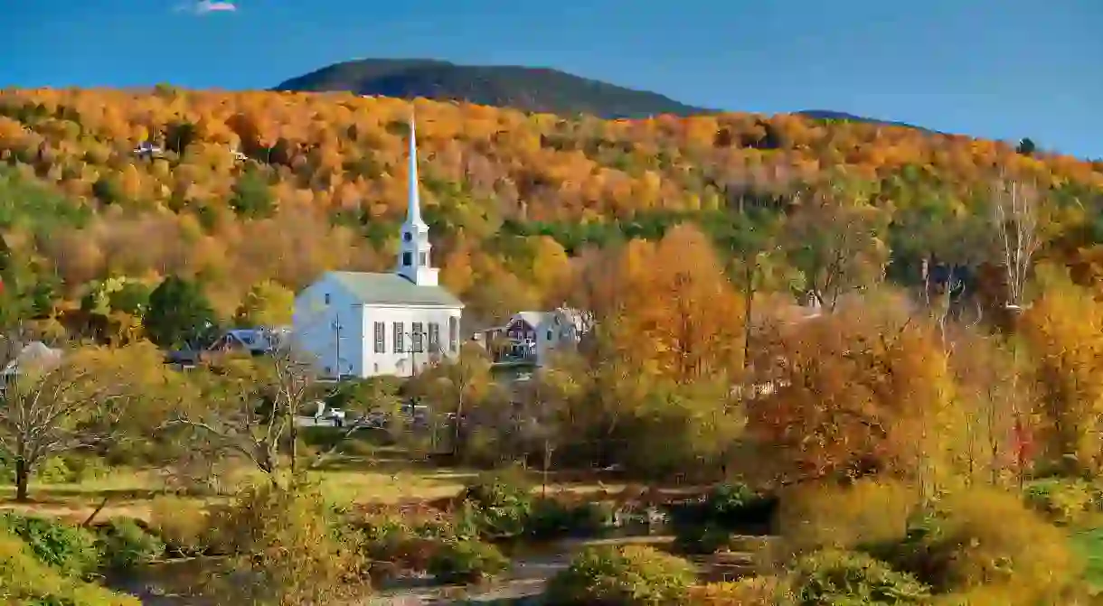 Leafy Vermont will especially wow you in autumn when the leaves turn all shades of orange