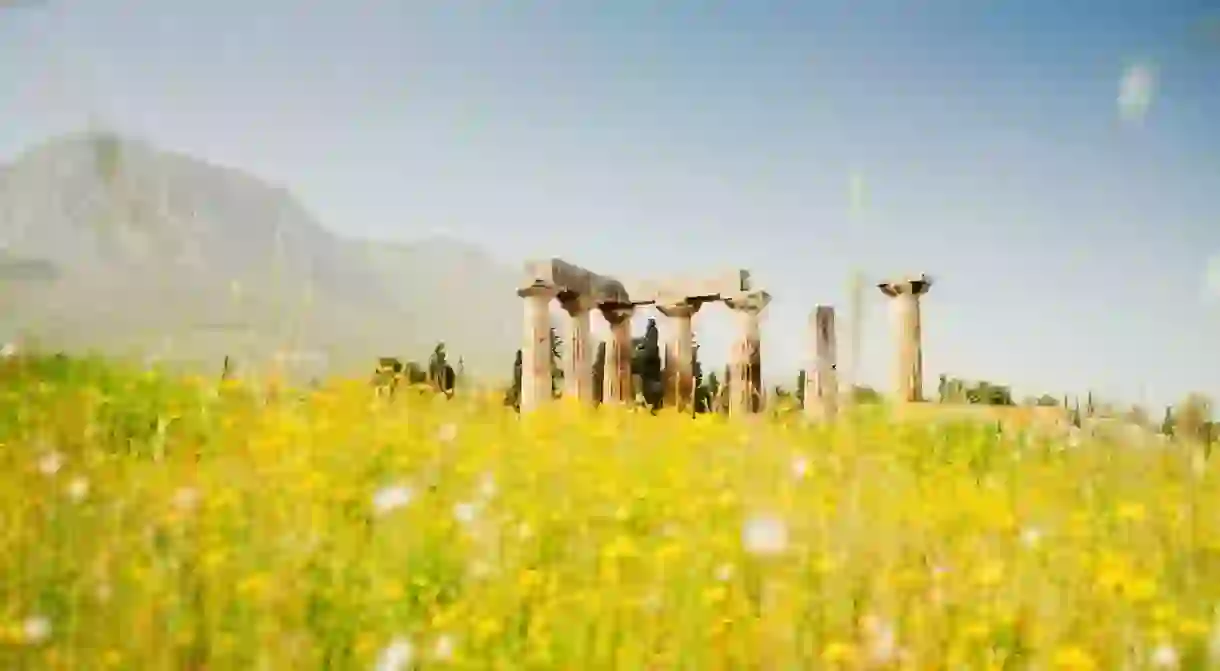 Step back in time and discover the history of Corinth