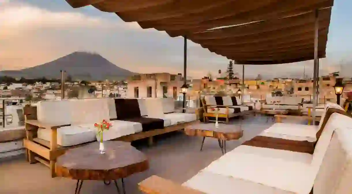 Palla Boutique Hotel in Arequipa, Peru, is a mountain-facing oasis of calm, moments from the city centre. Come here to enjoy the beauty of the National Reservation, as well as downtown and the Basilica