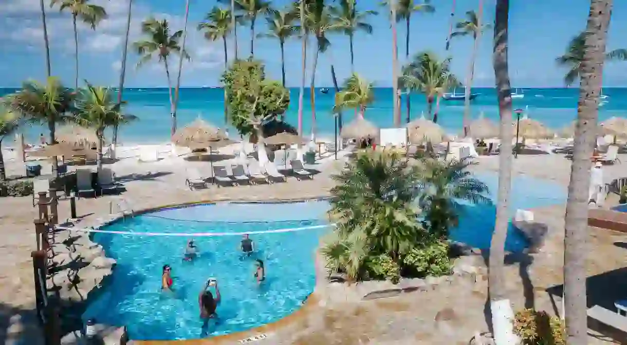 Try your luck at the in-house casino or just soak up some vitamin D, at the Holiday Inn Resort Aruba