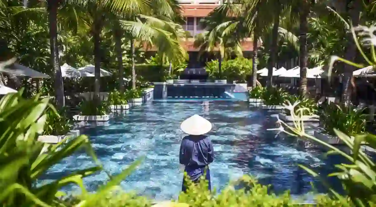 Almanity Hoi An Wellness Resort has one of the largest spas in Vietnam