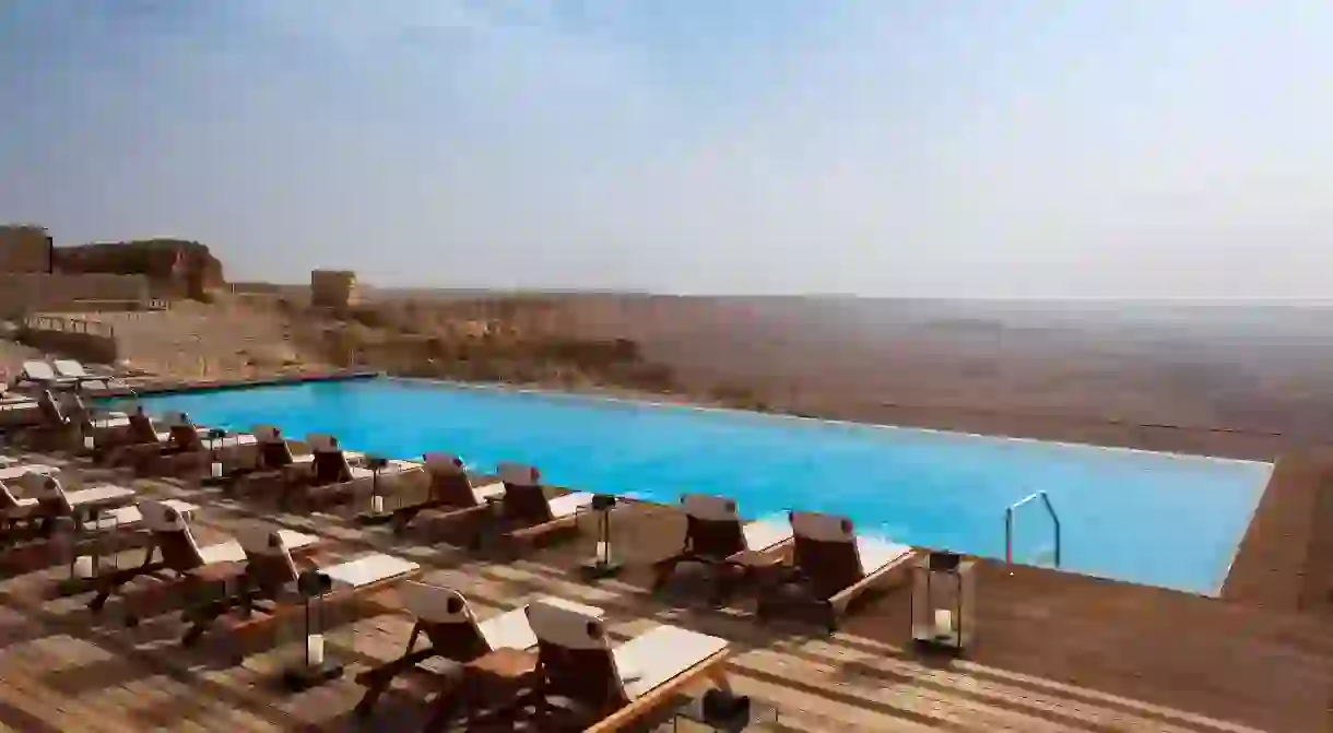 Infinity pools, spectacular spas and fresh Middle Eastern cuisine are part of the package at the best resorts in Israel