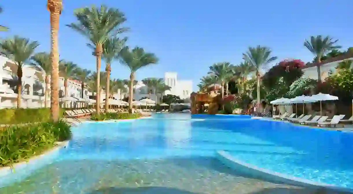 Adults-only Baron Palms Resort has two great pools