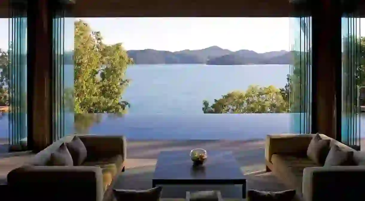 No expense is spared at the luxurious qualia on Hamilton Island