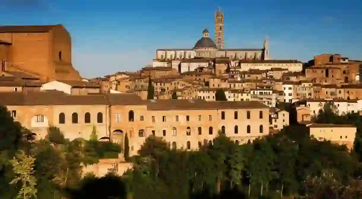 The small medieval city of Siena, in Tuscany, is a Unesco World Heritage Site