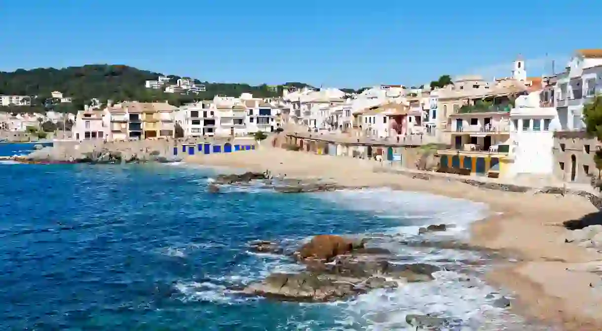 The quaint fishing village of Calella de Palafrugell on the Costa Brava