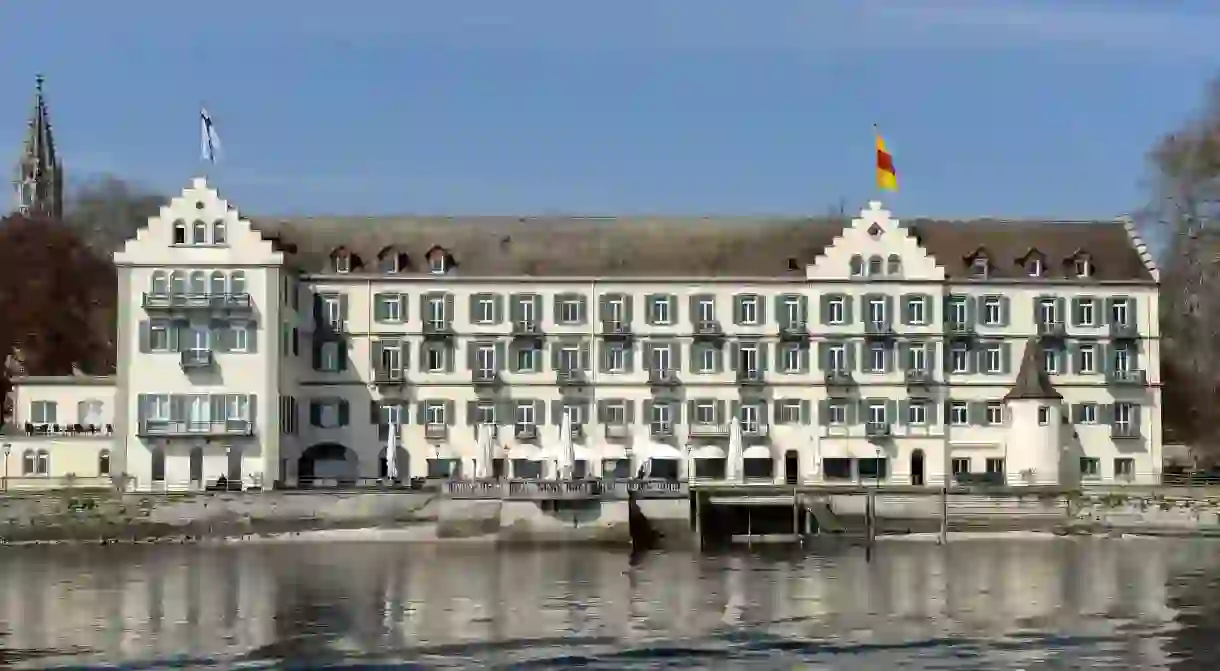 Steigenberger Inselhotel is a former Dominican monastery building at Lake Constance in Constance, Germany