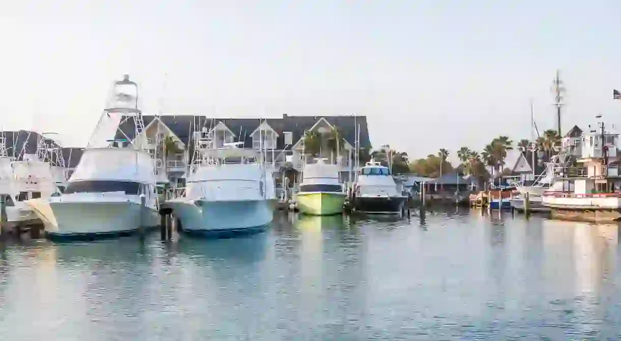 Port Aransas is a lively town on an idyllic barrier island