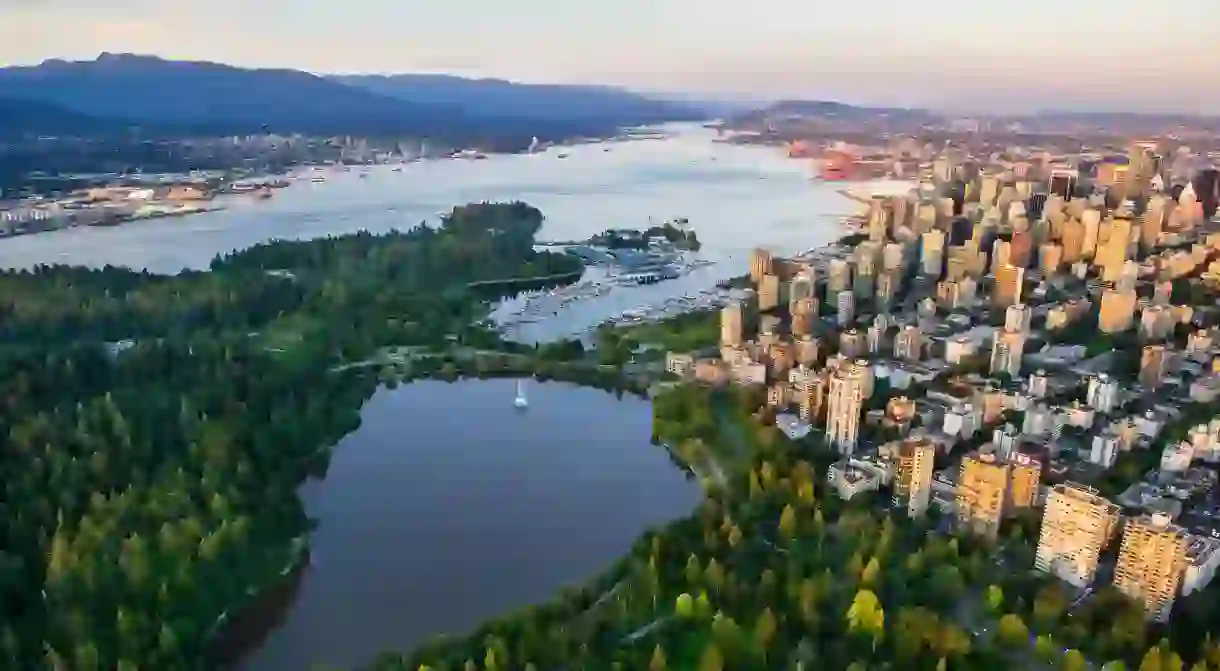 Take a walk on the wild side: Downtown Vancouver faces onto Stanley Park