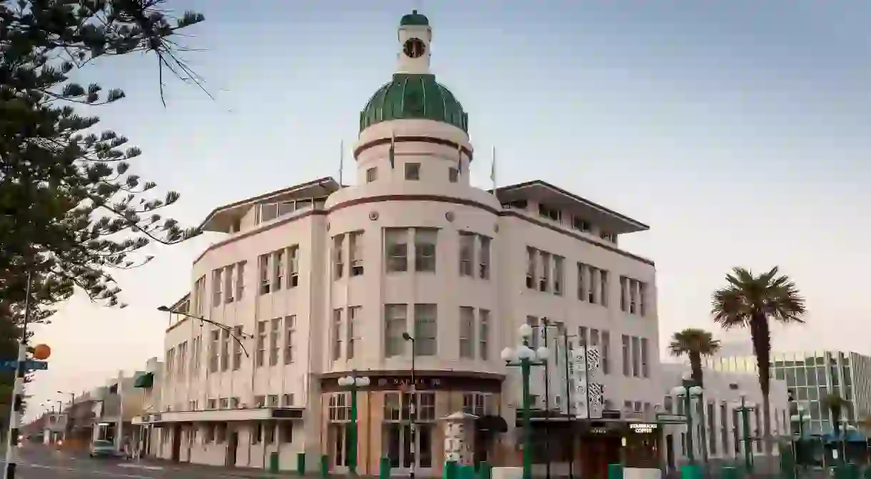 Much of Napiers architecture is art deco as the town was rebuilt after an earthquake in 1931