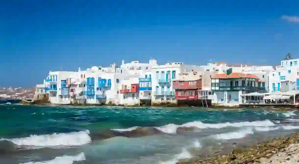 Live out your Greek goddess fantasies at one of the top-quality resorts on the island of Mykonos