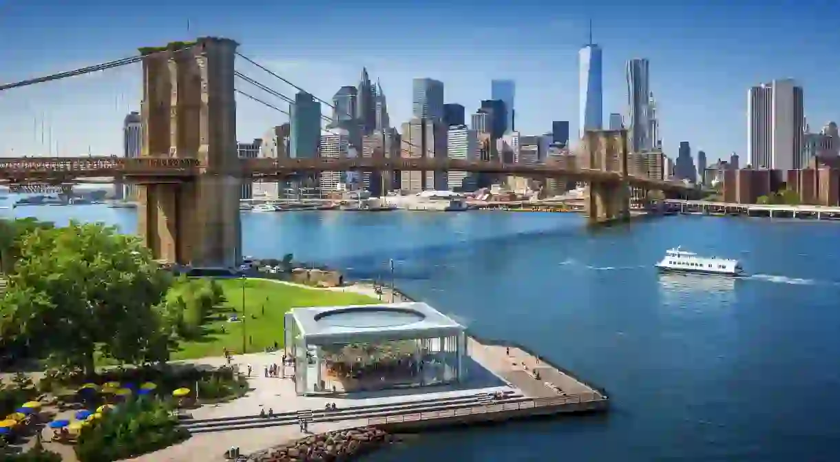 EVEN Hotel Brooklyn is a short walk from must-see attractions, such as Brooklyn Bridge Park and Jane’s Carousel